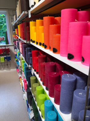 Dänischer Kerzenshop – Blockkerzen / Stumpenkerzen