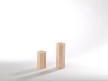 Stearinkerzen cappucino