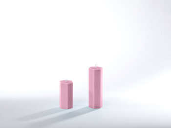 Stearinkerzen rosa