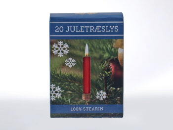 Baumkerzen Stearin dunkelrot