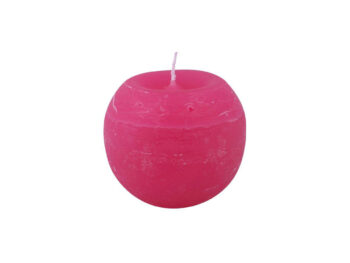 Kugelkerze in Kirsche