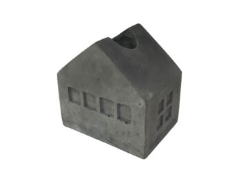 Betonhaus für Tafelkerze